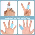 thumbnail image 2 of PinesC 5pcs Finger Splint, Single Straps Finger Splint Support Brace Kit Finger Straightener Finger Stabilizer Brace for Broken Strained Sprained Swollen Fingers Assorted, 2 of 5