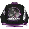 Minecraft Enderdragon Enderman Boys' Bomber Jacket, Comfortable ...