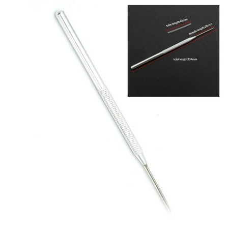 

Fule Stainless steel Soft clay aluminium bar needle puncher hole sculpture tool