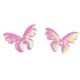 thumbnail image 3 of 100 bolsa Sunnimix Mini mariposas Confeti de tela Rosado, 3 of 8