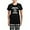 With Checker Pant, variant on CafePress - Sorry Ladies Im Only Here Fo Women's Dark Pajamas - Women's Short Sleeve Print T-Shirt and Pants Dark Cotton Pajama Set