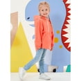 thumbnail image 6 of famuka Toddler Reversible Jacket Little Boy Girl Hooded Windbreaker Casual Outerwear, 6 of 10