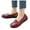 Wine, variant on Slip on Penny Loafers for Women Business Casual Walking Shoes Comfort Lightweight Work Flats