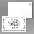 thumbnail image 2 of 25 "Thank You" Postcards - Greeting Note Cards Size 5" x 7" - This is not a fold over card, 2 of 2