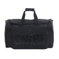 thumbnail image 1 of Bolsa de viaje de lona, ​​bolso de mano de tela Oxford, portátil, con correa ajustable desmontable. Letras negras, 1 of 9