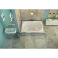 thumbnail image 2 of Malibu Home Honolua Rectangle Massaging Air Jet Bathtub 60"x 40"x 33" in White, 2 of 5