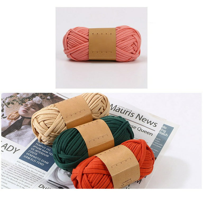 Fdit Lace Thread Colorful Hand Made DIY Knitting Crochet Stitch