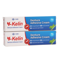 thumbnail image 1 of Zinc-Free Denture And Partial Adhesive Cream, Strong All-Day Hold, Multi-Pack, 1 of 9