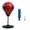 Red, variant on Desktop Punching Bag, Portable Suction Cup Boxing Bag Speed Balls with Pump, Small Relaxing Punch Rage Bag Stress Relief for Home Office, Fun Gift for Adult Youth Friends