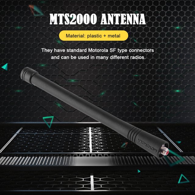 Antena Antena corta VHF de 15cm 136-174MHz para Radio de coche Motorola MTS2000 HT1000