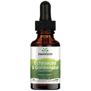 Swanson Echinacea and Goldenseal Liquid 2 fl oz Liquid