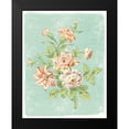 thumbnail image 2 of Schlabach, Sue 20x24 Black Modern Framed Museum Art Print Titled - Cottage Roses IX Bright, 2 of 5