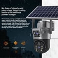 thumbnail image 4 of Cámara de Seguridad 4G, Aplicacia de Cámara de Seguridad Al Aire Libre Visualizaciónón Remota Con panel Solar para apartamentos, 4 of 7