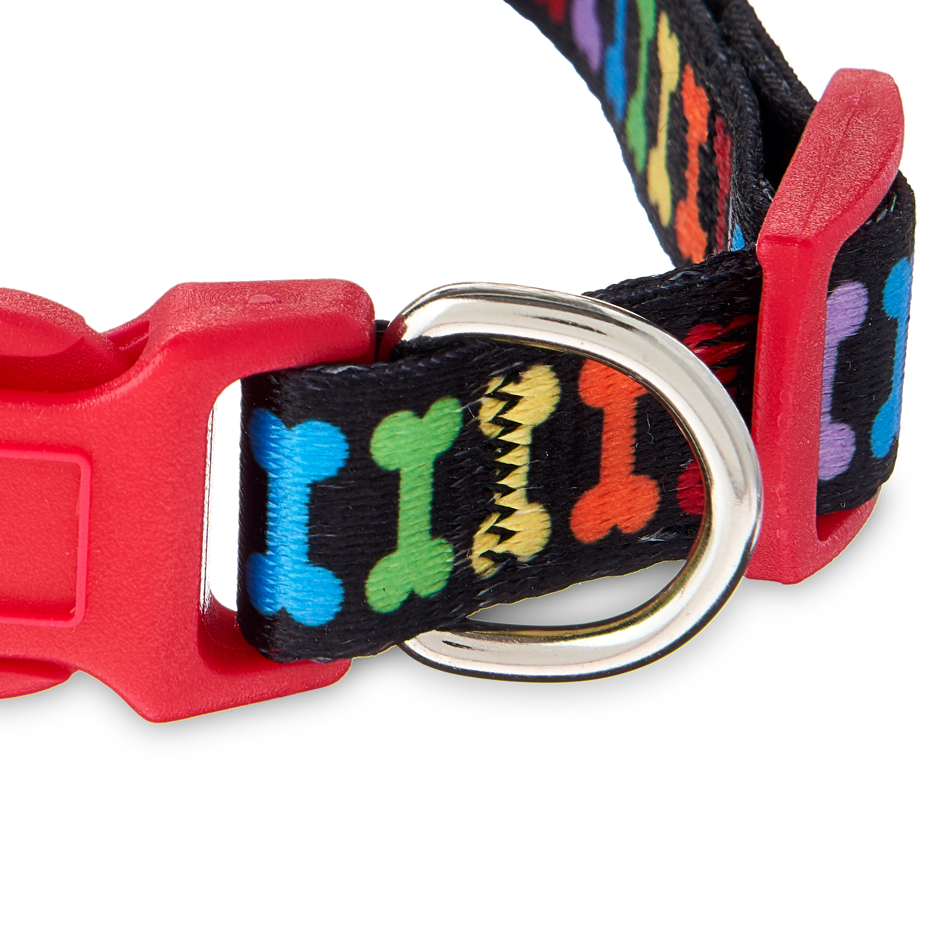 Vibrant Life, Dog Collars, Bone Print Fashion Pet Collar, Multi-Color, Size Medium - image 5 of 10