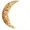 Golden, variant on JUANCHENG Creative Moon FOR SURFACE Mirror Resin Wall Decor Unique Lunar Hanging