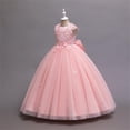 thumbnail image 7 of PRfgtbd Flower Girl Dress Spring Summer Children's Dress Puffy Tulle Princess Dresses Formal Wedding Bridesmaid Pageant Gown Party Dress Comfort Stylish Dress, 7 of 7