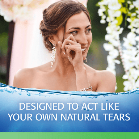 Refresh Tears Lubricant Eye Drops Artificial Tears, 30 ml, 2 Bottles