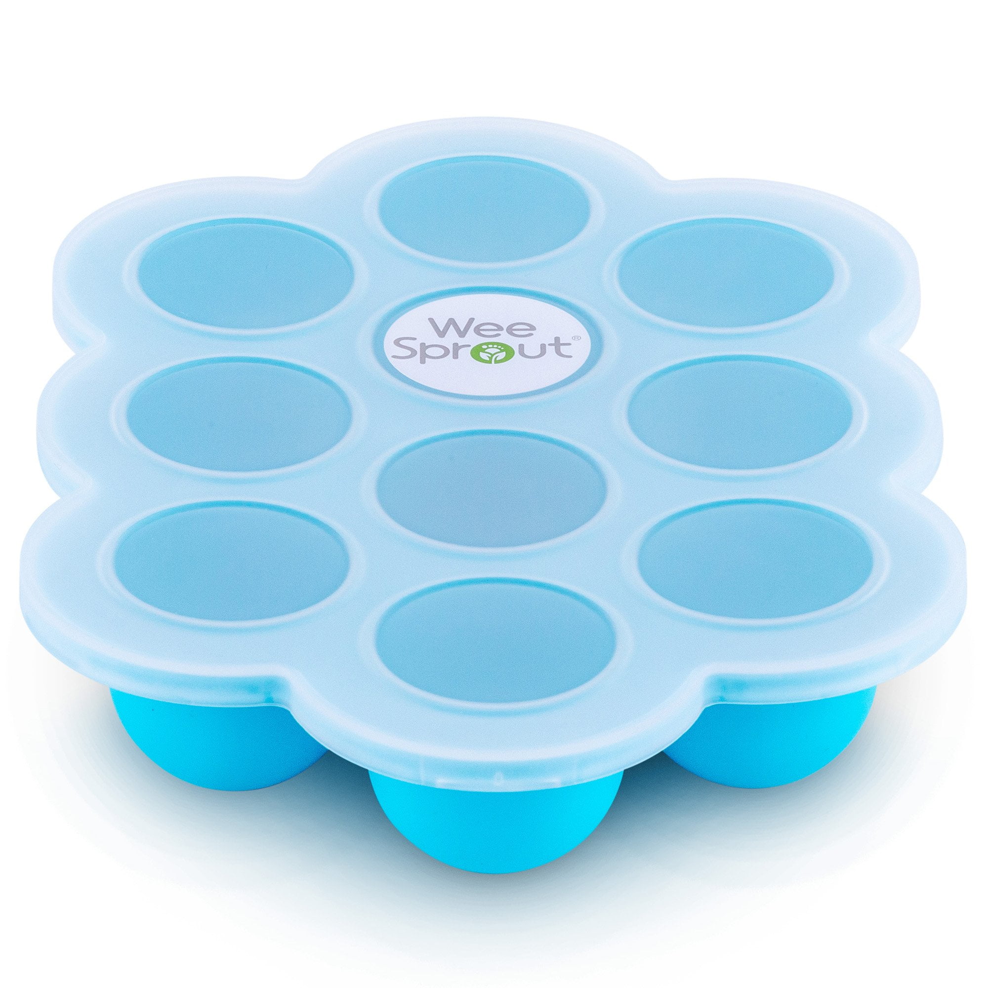 NE_ Weaning Baby Food Silicone Freezer Tray Storage Container BPA Free Seraphi 