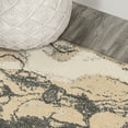 thumbnail image 3 of JONATHAN Y CONTEMPORARY POP 2 x 8 Runner Rug, Marmo Abstract Marbled - Gold/Gray, CTP201C-28, 3 of 8