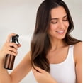 thumbnail image 5 of Amber Spray Bottle - Refillable 500ML Plastic Spray Bottle with Adjustable Nozzle Leak Proof Fine Mist for Cleaning Plant BBQ Essential Oil Alcohol Hair Care Reusable Leakproof Trigger Sprayer, 5 of 5
