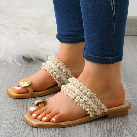 

Vedolay Slippers for Women Outdoor Summer Slippers Cute Slippers Thick Sole Soft Indoor Outdoor Slippers for Women Dark Blue 9