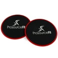 thumbnail image 2 of ProsourceFit Core Sliders Exercise Sliding Discs, Dual-Sided Set of 2 Core Gliders for Use on Any Surface at Home or Gym for Full-Body Workouts (choose your color), 2 of 7