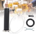 thumbnail image 1 of Tap Single Tap Stainless Steel Draft Beer Tower 3 Inch Column Draft Beer Tower Dispenser Kit for Parties Pubs Restaurants, 1 of 7