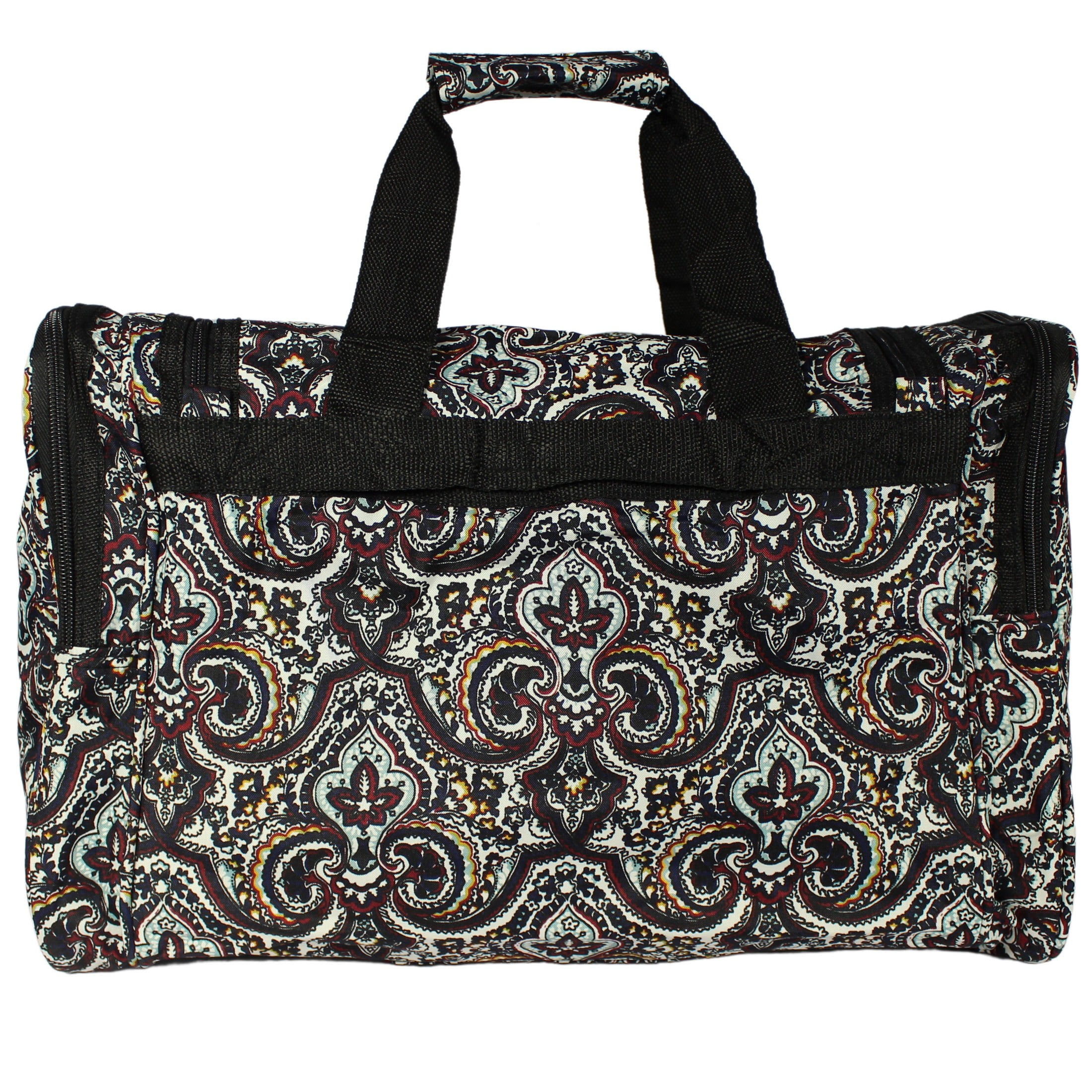 CalBags Floral Prints 19-inch Duffel Bag, New Paisley