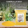 thumbnail image 2 of Candelilla Wax Pellets 5 lbs. Bulk Wholesale 100% Pure Natual Food Grade Vegan Wax For DYI Lip Balm, Soap and Candle Making, Creams and Lotions. Great For Skin, Face, and Hair. Beeswax Alternative, 2 of 8