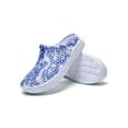 thumbnail image 3 of Eloshman Summer Clogs Non Slip Garden Shoes Women Sandals  Beach Mules Indoor Outdoor Lightweight Slip On Casual Shoes Quick Dry Slides Blue US 8, 3 of 8
