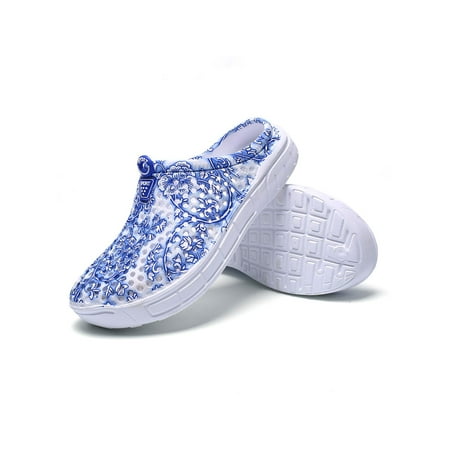 

LUXUR Summer Slipper Women Men Hole Sandals Beach Pool Shoes Hollow out Breathable Garden Slippers