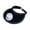 Black, variant on USB Charging Baseball Hat with Fan - Three Speeds, Adjustable & Sun Protection for All Ages