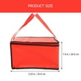 thumbnail image 2 of Insulated Bag Delivery Bag Pizza Lunchcooler Bags
Insulated Shopping Lunchbox Cooler F Box Tote Box Bags Hot Waterproof, 2 of 6