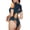 Solar System And Planets, variant on Solar System And Planets Womens One Piece Swimsuits Modest Tummy Control Bathing Suits Lace Up Slimming Swim Suit-Large