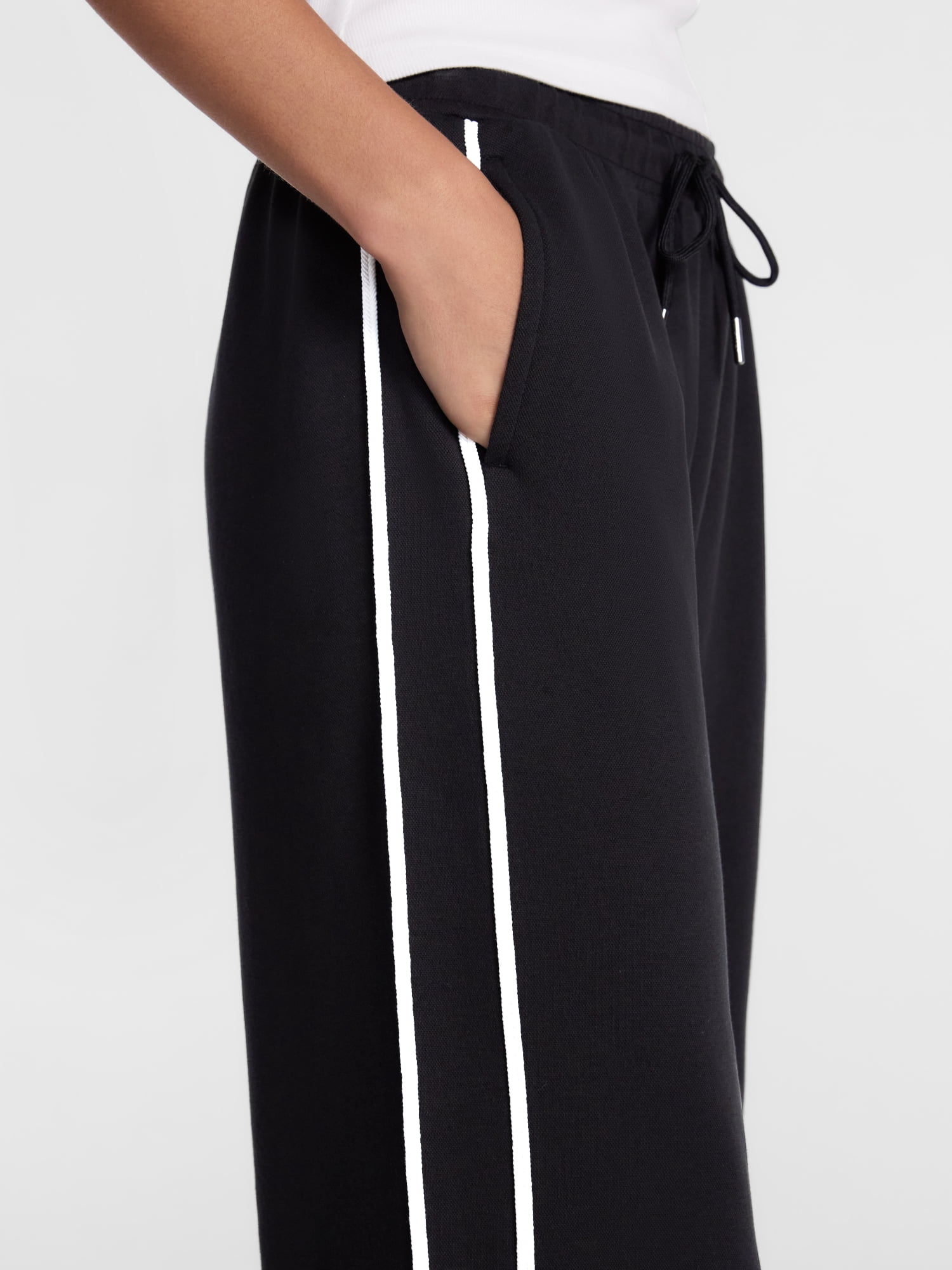 Avia Women's Pique Knit Track Pants, 31" Inseam, Sizes XS-XXXL