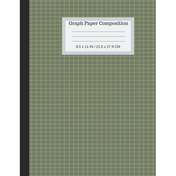 Graph Paper Notebook Grid Paper for Math & Science Students (8.5 x 11