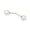 B, variant on Clothes Brooch Classic Simple Graceful Fine Workmanship Fixed Clothes Simulation Pearl Pin for Dating