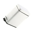 thumbnail image 2 of Bote de basura Naiovety Metal Blanco 30,5*22,3*14,5 cm, 2 of 6