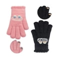 thumbnail image 1 of wonima44 Kids Winter Gloves Knitted Warm for 3 4 5 6 7 8 9 10 11 12 13 14 15 Yers Boys Girls Cold Weather, 1 of 1
