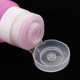 thumbnail image 3 of Botella vacía de silicona de 3 piezas para loción Baño Champú Contenedor de embalaje de viaje Rosado Colcomx Botellas de viaje de silicona, 3 of 8