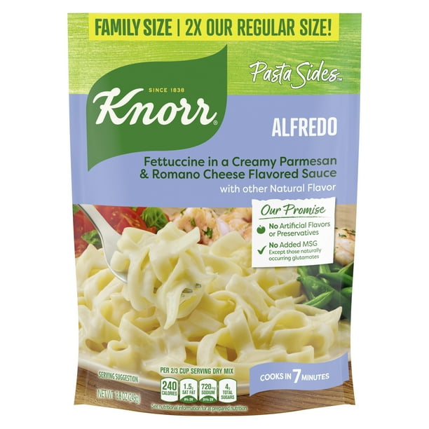 Knorr Pasta Sides Meal Alfredo, 8.8 FO