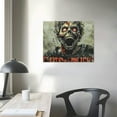 thumbnail image 4 of Orinice Zombie Apocalypse Video Games Fine Art Aesthetic Poster & Print Wall Painting for Home Office Decor Farmhouse Bathroom Room Wall Art Canvas Living Room Bedroom Office Wall Decor 20x16in, 4 of 6