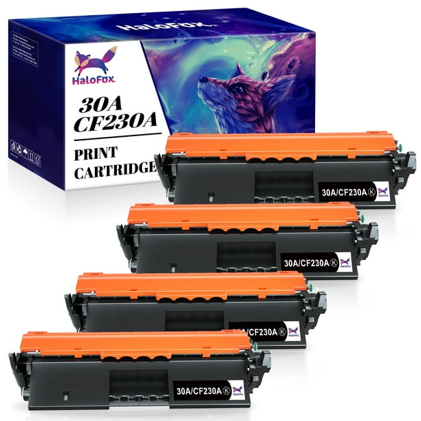 HaloFox Compatible Toner Cartridge Replacement for HP CF230X 30X LaserJet M203dw LaserJet Pro