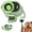 Green, variant on 2026 Car Clip on Air Conditioner Fan with LED Display,portable car air conditioners,USB Rechargeable Battery Powered Gadget 360°Rotation Adjustable 199 Speeds Truck Tent(Green)