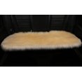 thumbnail image 3 of 1 Pièce-Imitation de Laine Siège d'Auto d'Hiver Coussin-Beige-(Épaississement) avant Rangée Siège Simple, 3 of 4