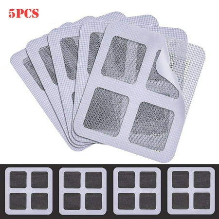 5 Pack Window And Door Screen Repair Patch Adhesive Repair