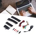 thumbnail image 1 of Adaptateur d'Alimentation pour Ordinateur Portable, Utilisation Facile Multifonctionnel 58 Pcs Portable Finition Soignée Prise d'Alimentation pour Remplacement, 1 of 8