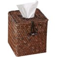 thumbnail image 1 of Cube Tissue Box Cover Woven Square Tissue Box, 1 of 5