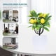 thumbnail image 2 of 2 unids Fake Potted Plantas Simulación Limón Árbol Hogar Decoración Artificial Limón Árbol, 2 of 5