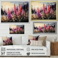 thumbnail image 4 of Designart "pasture Foxglove Fantasy I" Landscapes Wall Art Living Room, 4 of 5
